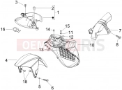 gilera 2005 Runner 200 VXR 4T Wheel huosing - Mudguard