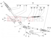 gilera 2005 Runner 200 VXR 4T (ZAPM464) Handlebars - Master cil.