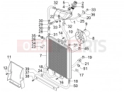 gilera 2006 Runner 200 VXR 4T (ZAPM464) Cooling system