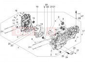 gilera 2006 Runner 200 VXR 4T (ZAPM464) Crankcase