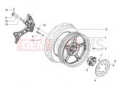 gilera 2006 Runner 200 VXR 4T (ZAPM464) hátsó kerék