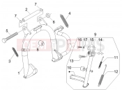 gilera 2006 Runner 200 VXR 4T (ZAPM464) Stand/s