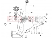 Fuel tank - Gilera Runner 200 Race VXR 4T 2006
