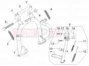 Stand/s - Gilera Runner 200 Race VXR 4T 2006