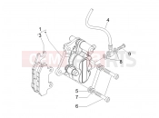 gilera 2005 Stalker 50 Brakes pipes - Calipers