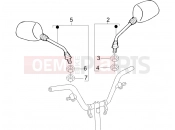 gilera 2005 Stalker 50 Driving mirror/s