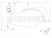 gilera 2007 Stalker 50 Saddle/seats