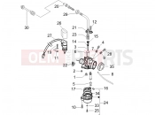 gilera 2008 Stalker 50 Carburetor's components