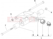 gilera 2008 Stalker 50 Swinging arm
