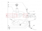 gilera 2010 Stalker 50 Oil tank
