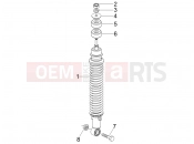 gilera 2010 Stalker 50 Rear suspension - Shock absorber/s