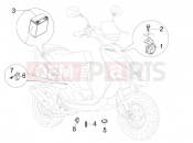 gilera 2010 Stalker 50 Remote control switches - Battery - Horn