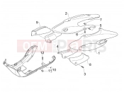gilera 2011 Stalker 50 Side cover - Spoiler
