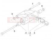 gilera 2011 Stalker 50 Swinging arm