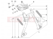 gilera 2007 Stalker 50 Special Edition Stand/s