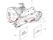 gilera 2007 Storm 50 Engine, assembly