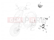 gilera 2008 Storm 50 Voltage Regulators - Electronic Control Units (ecu) - H.T. Coil