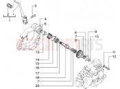 gilera Surfer Starting shaft