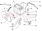 gilera Zulu Battery-Relais