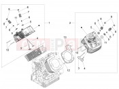 Cylinder head - valves - Motoguzzi Audace 1400 Carbon ABS 2017