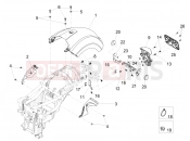 Rear mudguard - Motoguzzi Eldorado 1400 ABS (USA) 2019