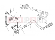 Gear lever - Motoguzzi Nevada 750 S 2010