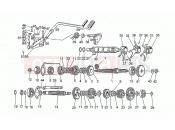 Gear box - Motoguzzi SP 750 1991