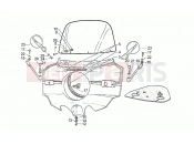 MOTOGUZZI SP II 1000 Windshield