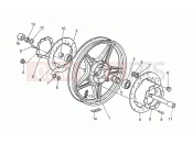 Front wheel - Motoguzzi Strada 750 1994