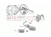 Headlight-Horn - Motoguzzi Strada 750 1994