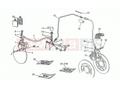 MOTOGUZZI V 75 PA Vecchio Tipo 750 Brake caliper