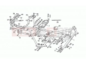MOTOGUZZI V 75 PA Vecchio Tipo 750 Frame