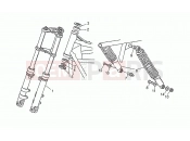 MOTOGUZZI V 75 PA Vecchio Tipo 750 Front/rear shock absorber