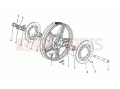 MOTOGUZZI V 75 PA Vecchio Tipo 750 Front wheel