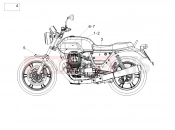 MOTOGUZZI V7 III Carbon 750 Decal