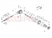 MOTOGUZZI V7 III Carbon 750 Rear transmission / Components