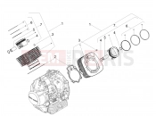 MOTOGUZZI V7 III Rough 750 ABS Cylinder - Piston