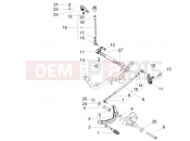 MOTOGUZZI V7 III Rough 750 ABS Gear lever