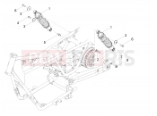 MOTOGUZZI V7 III Rough 750 ABS Shock absorber