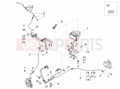 MOTOGUZZI V7 III Stone 750 ABS (USA) ABS Brake system