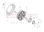 MOTOGUZZI V7 III Stone 750 ABS (USA) Rear wheel