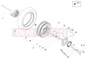 MOTOGUZZI V9 Bobber 850 ABS Rear wheel
