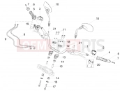 Handlebar - Controls - Motoguzzi V9 Roamer 850 ABS 2016
