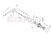 Rear transmission / Components - Motoguzzi V9 Roamer 850 ABS 2019