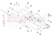 PIAGGIO MP3 125 ie 2008-2011 (EMEA) felfüggesztés