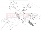 Rear lights - Motoguzzi V7 III Stone 750 E4 2019 (EMEA)