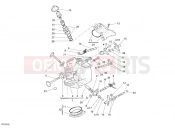 DUCATI Sportclassic 1000 S HORIZONTAL CYLINDER HEAD » VALVE DRIVE