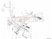 DUCATI Multistrada 1100 FOOTRESTS, LEFT » UNCLASSIFIED