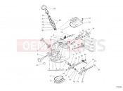DUCATI Multistrada 1100 S HORIZONTAL CYLINDER HEAD » VALVE DRIVE