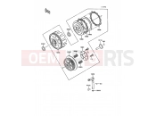 KAWASAKI 1990 Clutch
